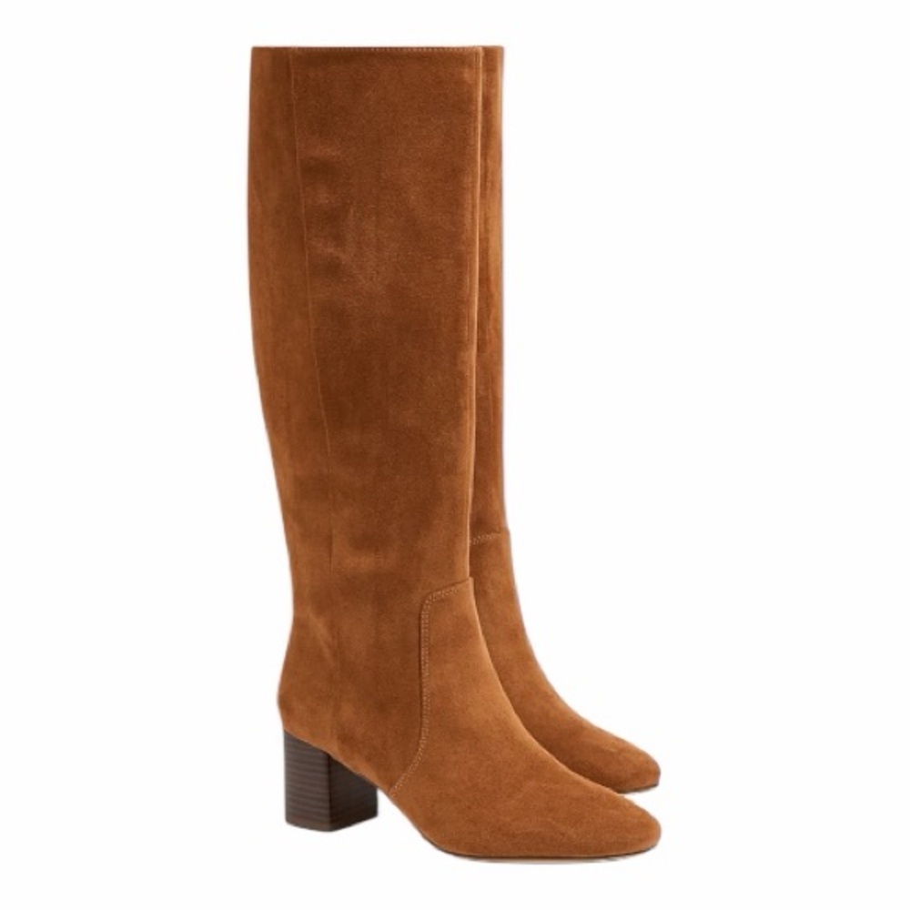 NWT • J. Crew Factory • Knee-high heeled boots